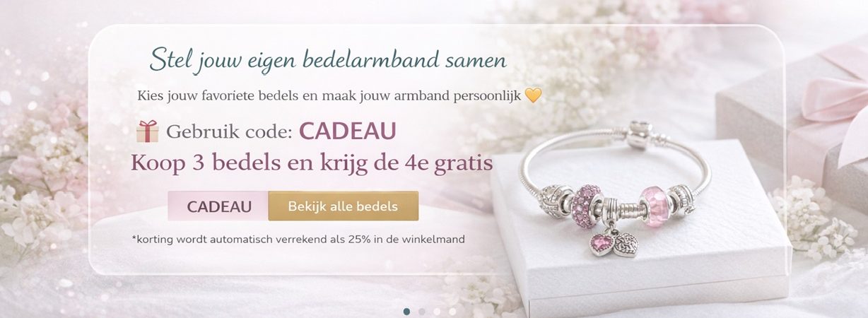 4de Bedels gratis voor je bedelarmband