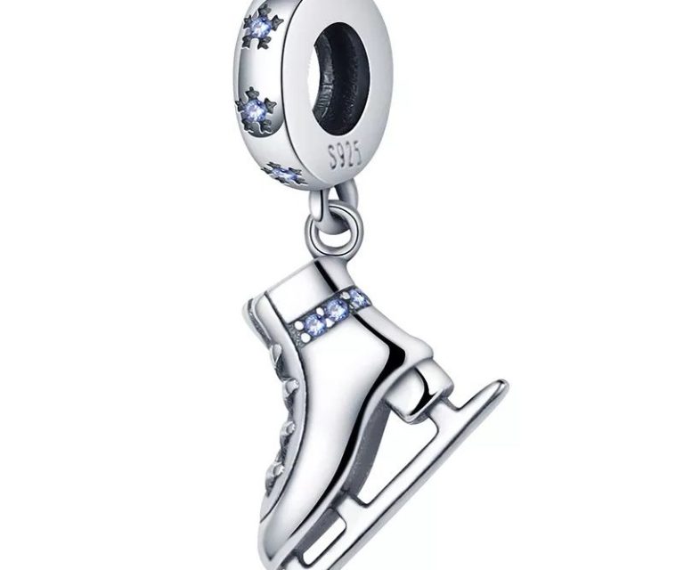 schaats bedel voor je bedelarmband